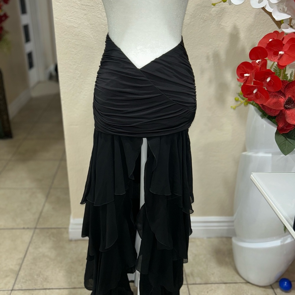 Coucoo Sani skirt Black Ruffled Skirt